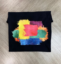 Load image into Gallery viewer, Blue-Purple Abstract T-Shirt