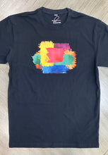 Load image into Gallery viewer, Blue-Purple Abstract T-Shirt