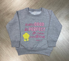 Load image into Gallery viewer, Girls James 1:17 Sweatshirt