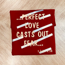 Load image into Gallery viewer, Men's/ Women’s 1 John 4:18 Sweatshirt