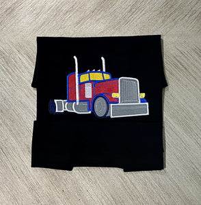Boys Personalized Heavy Duty Truck Shirt